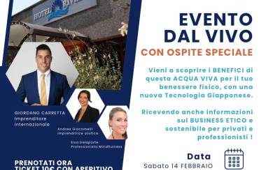 San Valentino 2026: Innamorati di Te Stesso. Evento Esclusivo in Liguria tra Benessere Giapponese e Business Etico