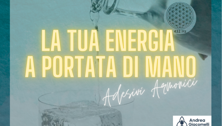 L´estate perfetta inizia dentro di te: Adesivi Armonici sull’acqua come veicolo di armonia