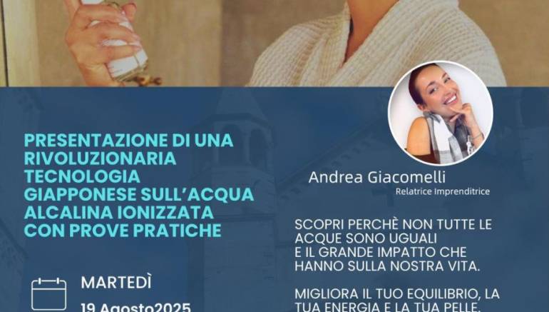 EVENTO IN PRESENZA: Scopri il Segreto della Giovinezza con Noi!