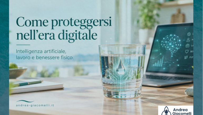 Come proteggersi nell´era digitale: intelligenza artificiale, lavoro e benessere fisico
